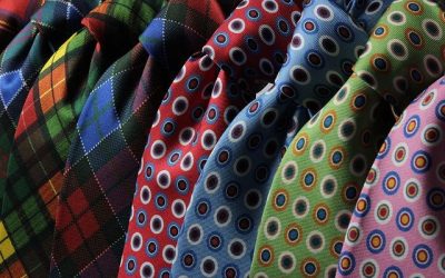 03 différents types de cravates très utilisées