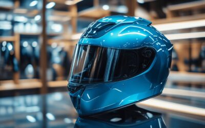 Guide complet des casques moto bleus 2025 : securite et accessoires compatibles
